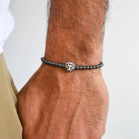 Thumbnail for Onix con dije de León Plata 950 - nativosjewelry