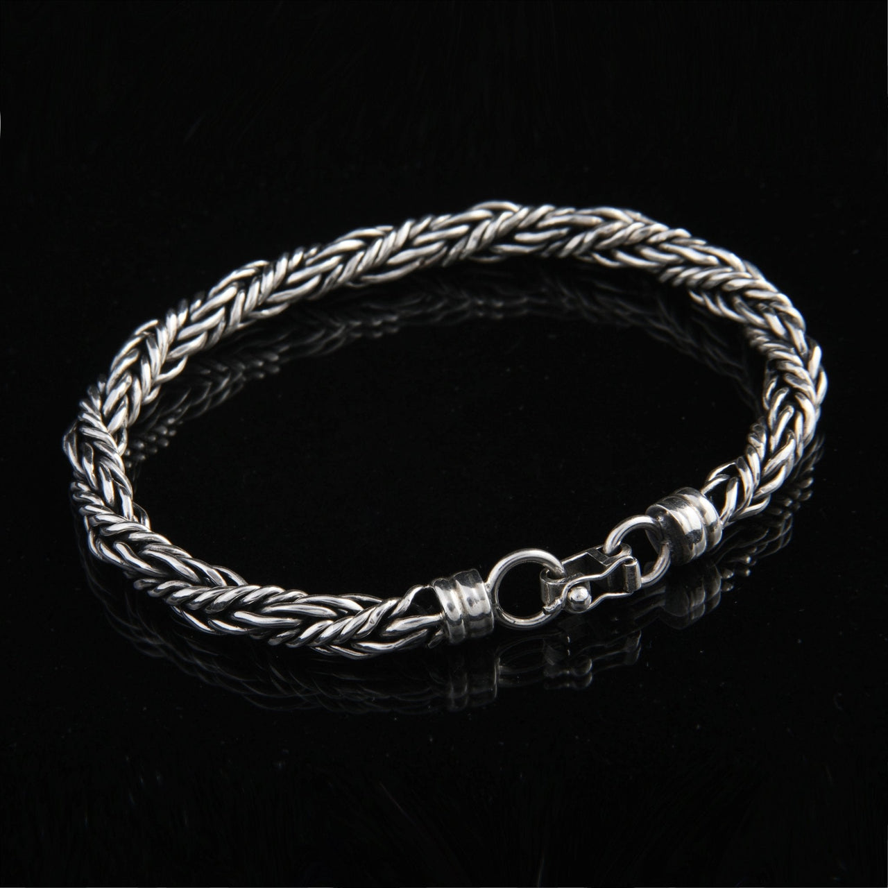 Espiga Carácter — Silver Bracelet 950 - nativosjewelry
