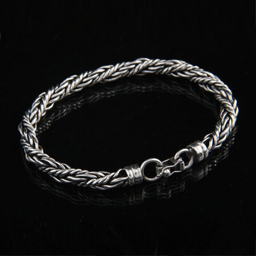 Espiga Carácter — Silver Bracelet 950 - nativosjewelry