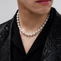 Thumbnail for Gargantilla Perlas con cuentas de Plata Ley 950 - nativosjewelry