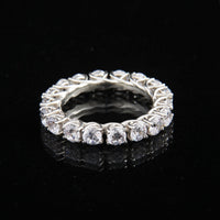 Thumbnail for Tennis Iced — Anillo Plata 950 - nativosjewelry