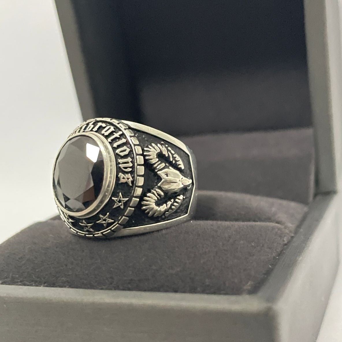 GOAT — Anillo Plata 950 - nativosjewelry