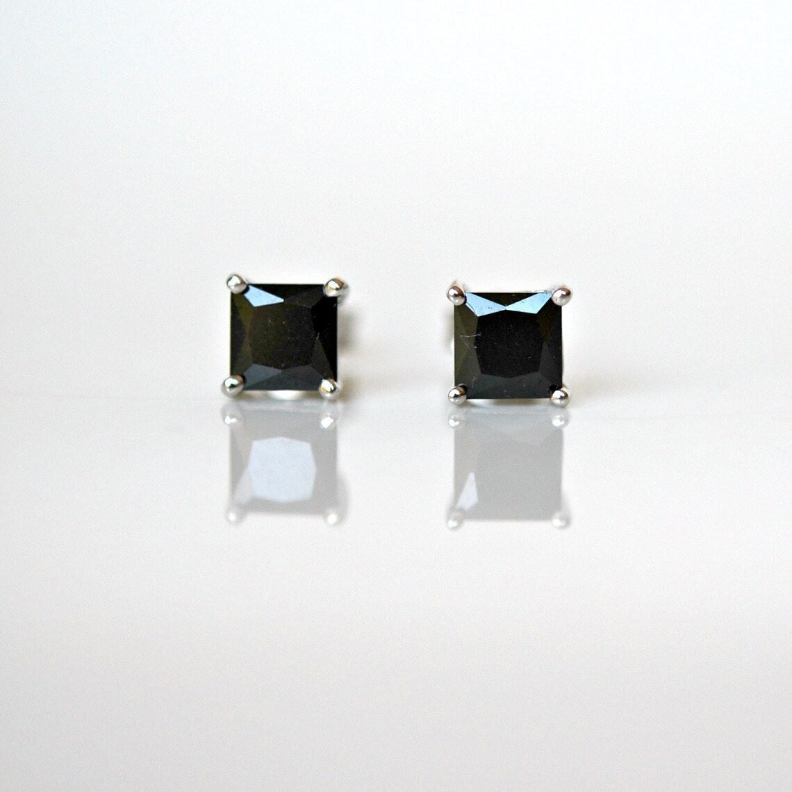 Arete Onix Cubico - nativosjewelry