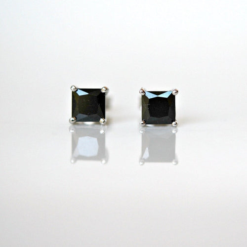 Arete Onix Cubico - nativosjewelry
