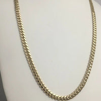 Thumbnail for Cadena Cubana de Oro 18k 4mm 40gr - nativosjewelry