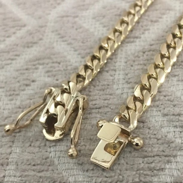 Cadena Cubana de Oro 18k 4mm 40gr - nativosjewelry