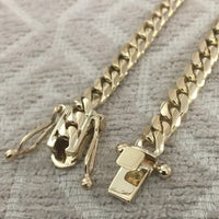 Thumbnail for Cadena Cubana de Oro 18k 4mm 40gr - nativosjewelry