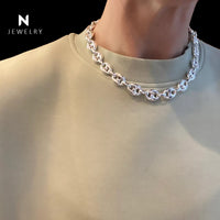 Thumbnail for Cadena de Plata 950 modelo Mariner - nativosjewelry