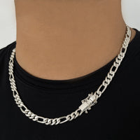 Thumbnail for Cadena Figaro de Plata 950 70gr - nativosjewelry