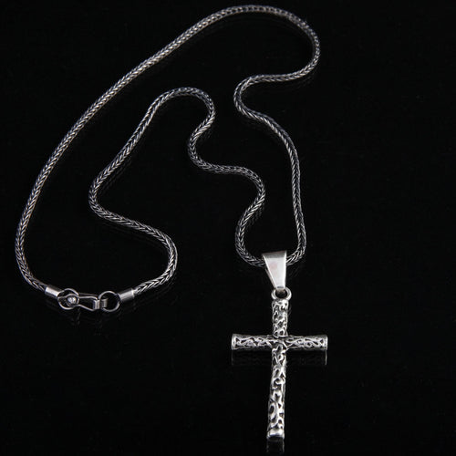 Carved Cross - nativosjewelry