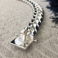 Thumbnail for Cuban Titan 20mm — Silver Cuban Bracelet 999 (21cm / 8.5”) - nativosjewelry