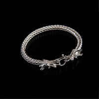 Thumbnail for Dragón Dual Poder 21cm — Silver Bracelet 950 - nativosjewelry