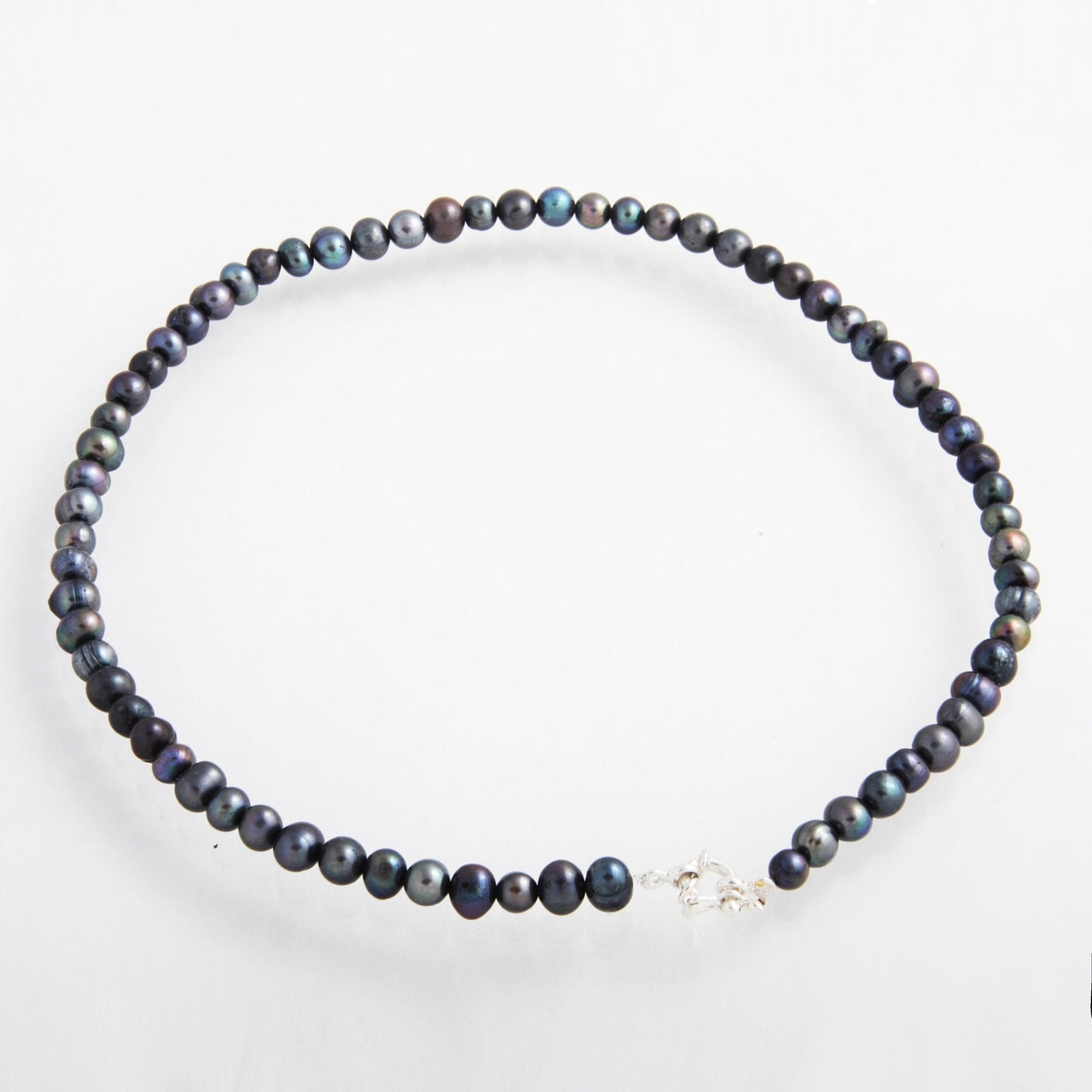Gargantilla Perlas Cultivadas Negras - nativosjewelry