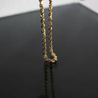 Thumbnail for Pulsera de Oro 18k modelo Rope 2mm - nativosjewelry