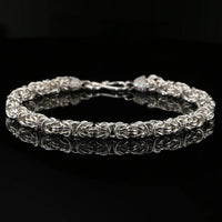 Thumbnail for Punto Peruano Tradición 3mm — Silver Bracelet 950 - nativosjewelry