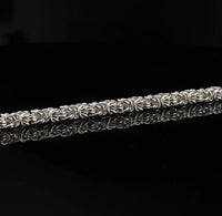 Thumbnail for Punto Peruano Tradición 3mm — Silver Bracelet 950 - nativosjewelry