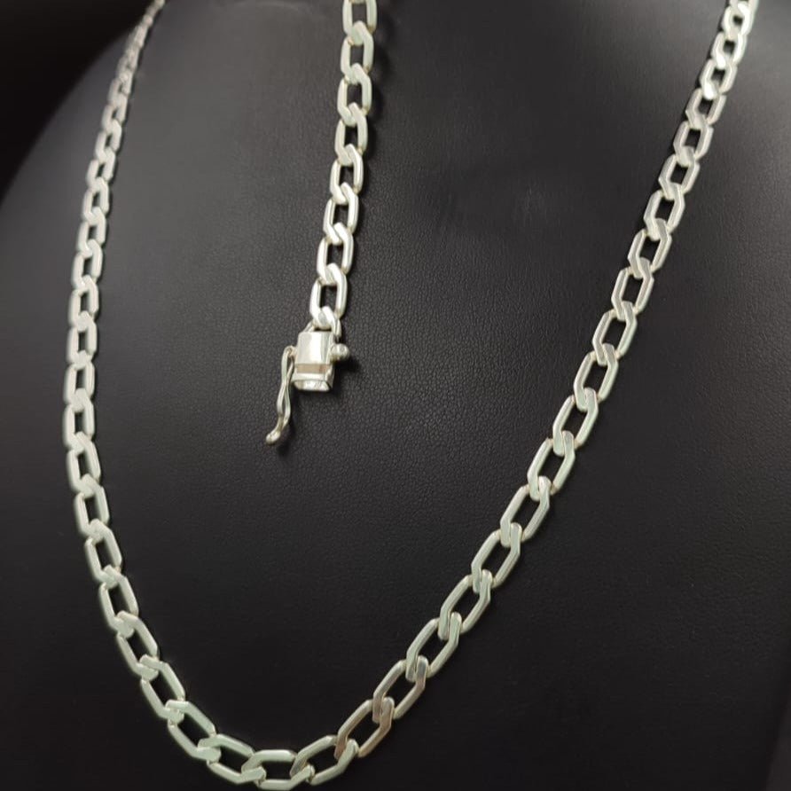 Set Hexagonal minimal — Cadena y Pulsera Plata 950 - nativosjewelry