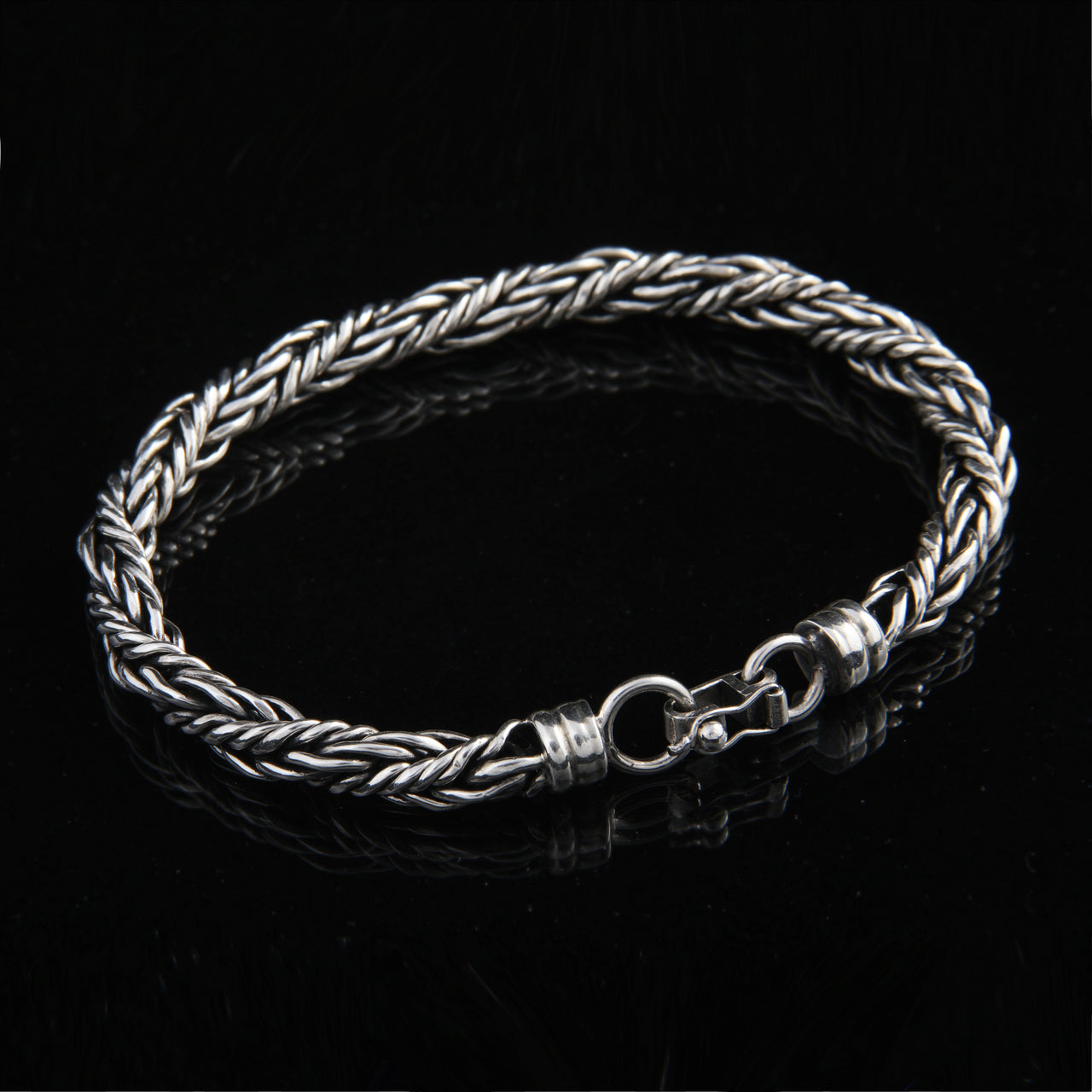 Pulsera Espiga Plata Ley 950